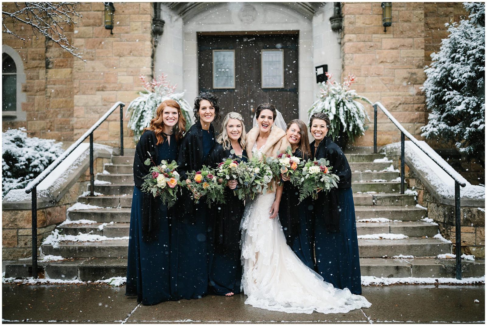 James J Hill Center | Winter Wedding - shanelongphotography.com