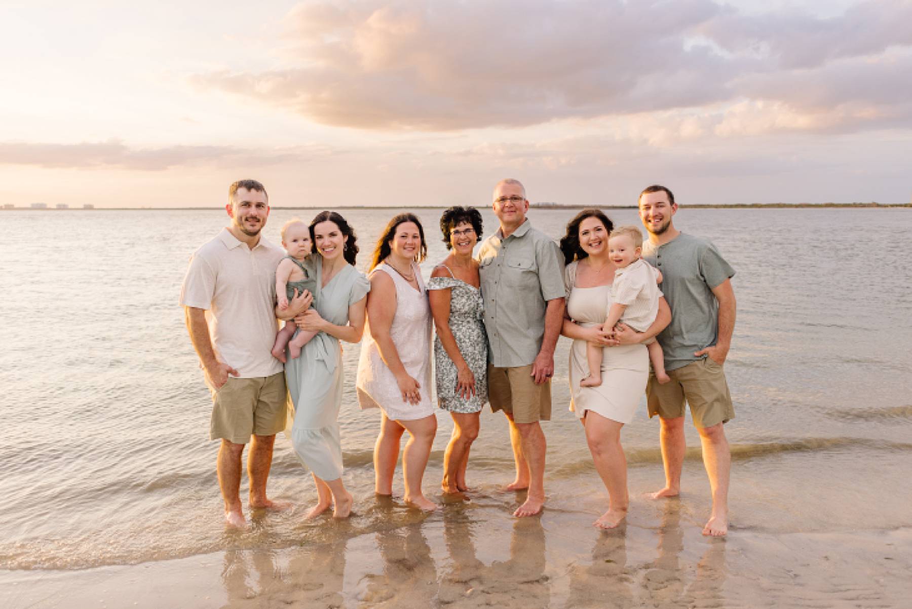 Fort Myers Beach | Sunset Family Portrait Session ...